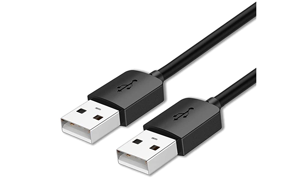 CABLE -140HS BLACK КАБЕЛ USB-USB 3M USB A-A 2.0