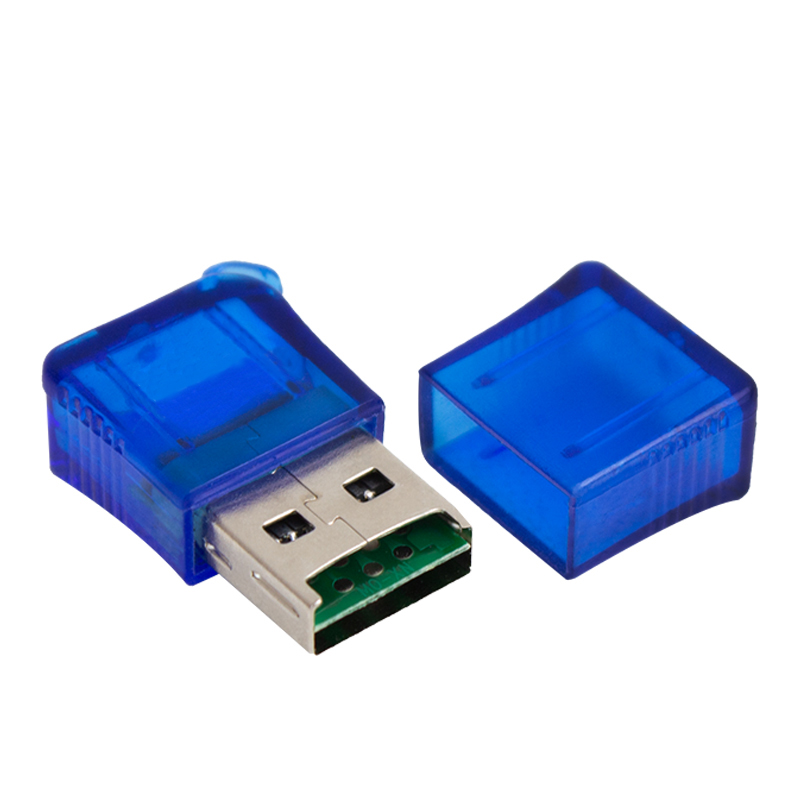 CARD READER USB TF Четец за карти, USB 2.0, поддържа micro