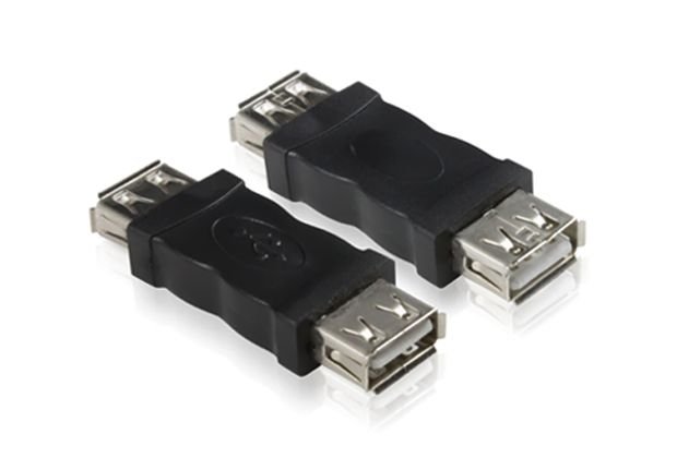 PR.BUKSA USB-AF/AF  Адапторна съединителна букса USB A FEMALE - USB A FEMALE CMP-USBADAP4.