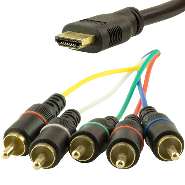 CABLE HDMI/5RCA NRT-298A CABLE HDMI/5RCA 1.5M