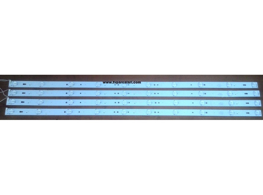 LED STRIP TCL L40F3302B 0D40D10-ZC14F-03 10LED 780 LED STRIP TCL L40F3302B 0D40D10-ZC14F-03 035-400-3528-D 303TT400036 10LED 780MM  /Цената е за бр.лента -ползвани/