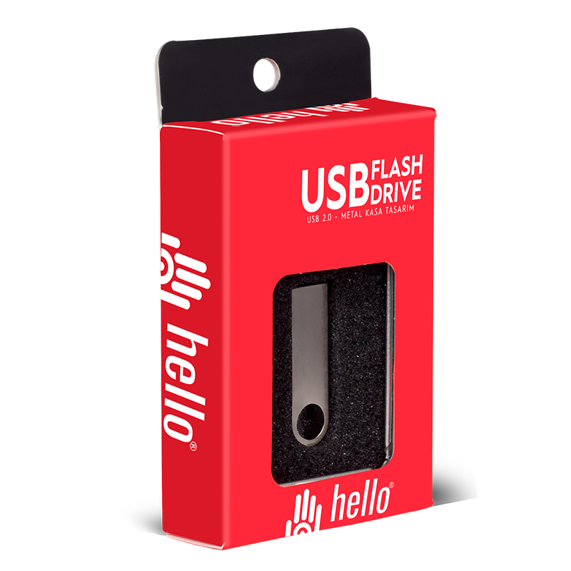 ФЛАШКА USB 2.0 HELLO 4GB USB флашка 2.0  /4GB/ МЕТАЛ 