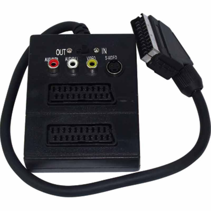 CABLE SCART 1/2 3RCA+S-VIDEO CABLE SCART 1/2 +3RCA