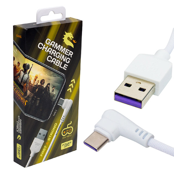 КАБЕЛ CHARGER USB-TYPE-C 3.1A ЪГЛОВ КАБЕЛ CHARGER USB-TYPE-C 3.1A