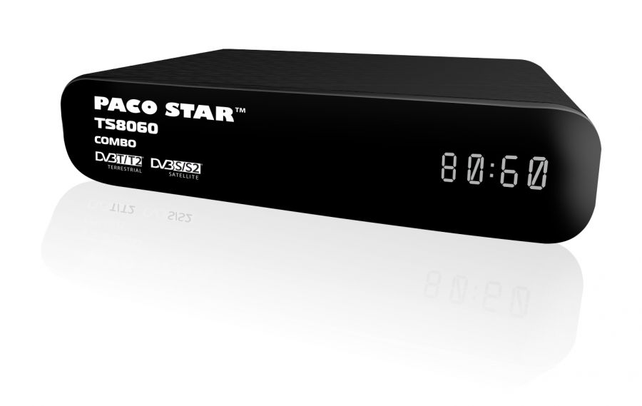 TUNER PACO TS8060 COMBO ТУНЕР PACO TS8060 COMBO /MPEG-4 DVB-T EFIR.CIFR.TUNER HD, SAT ДЕКОДЕР/