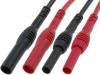 SONDA MULTIMER AX-TLP-003 SONDA MULTIMER AX-TLP-003  PVC; 1,2m; 10A; черен и червен