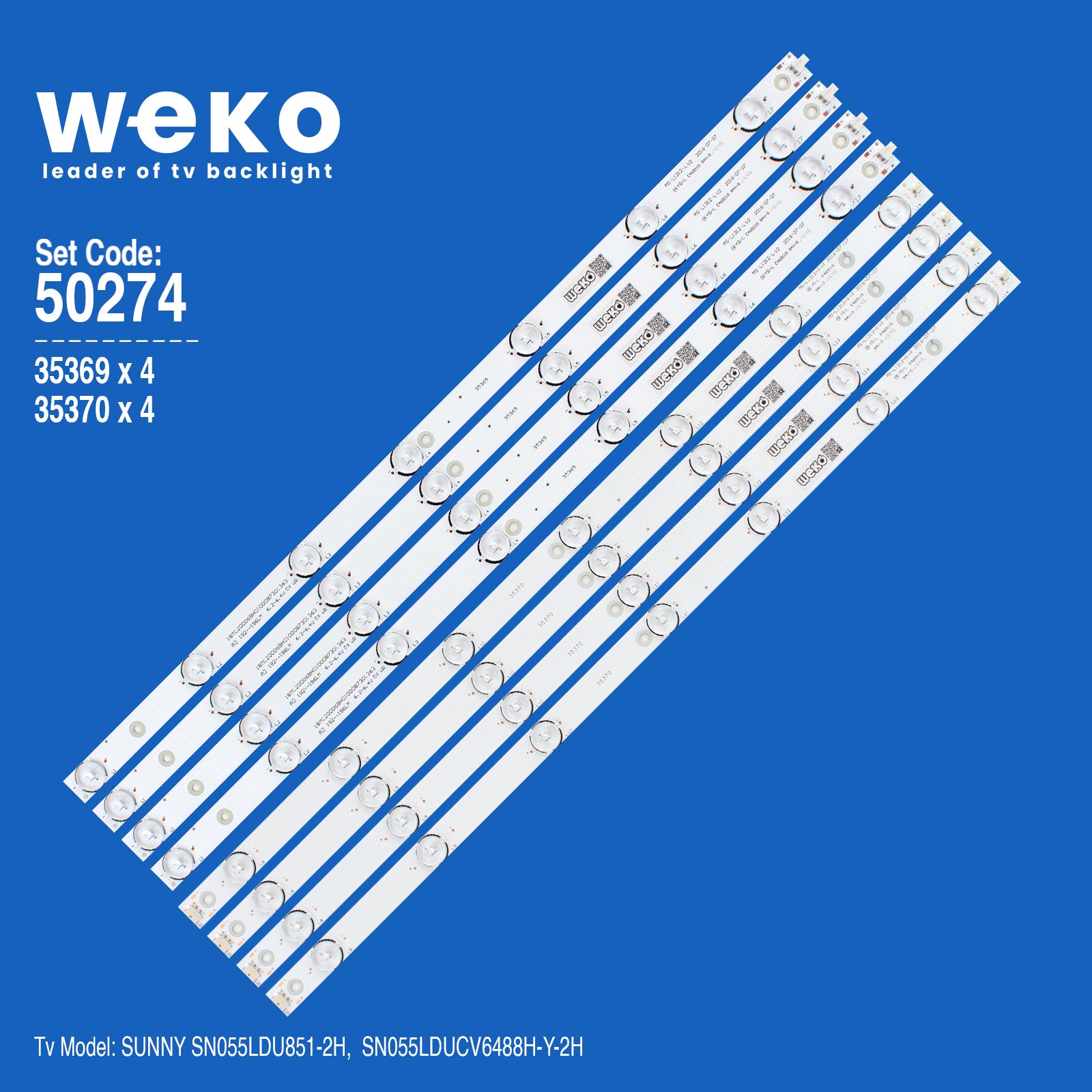 LED BAR SET SUNNY 55