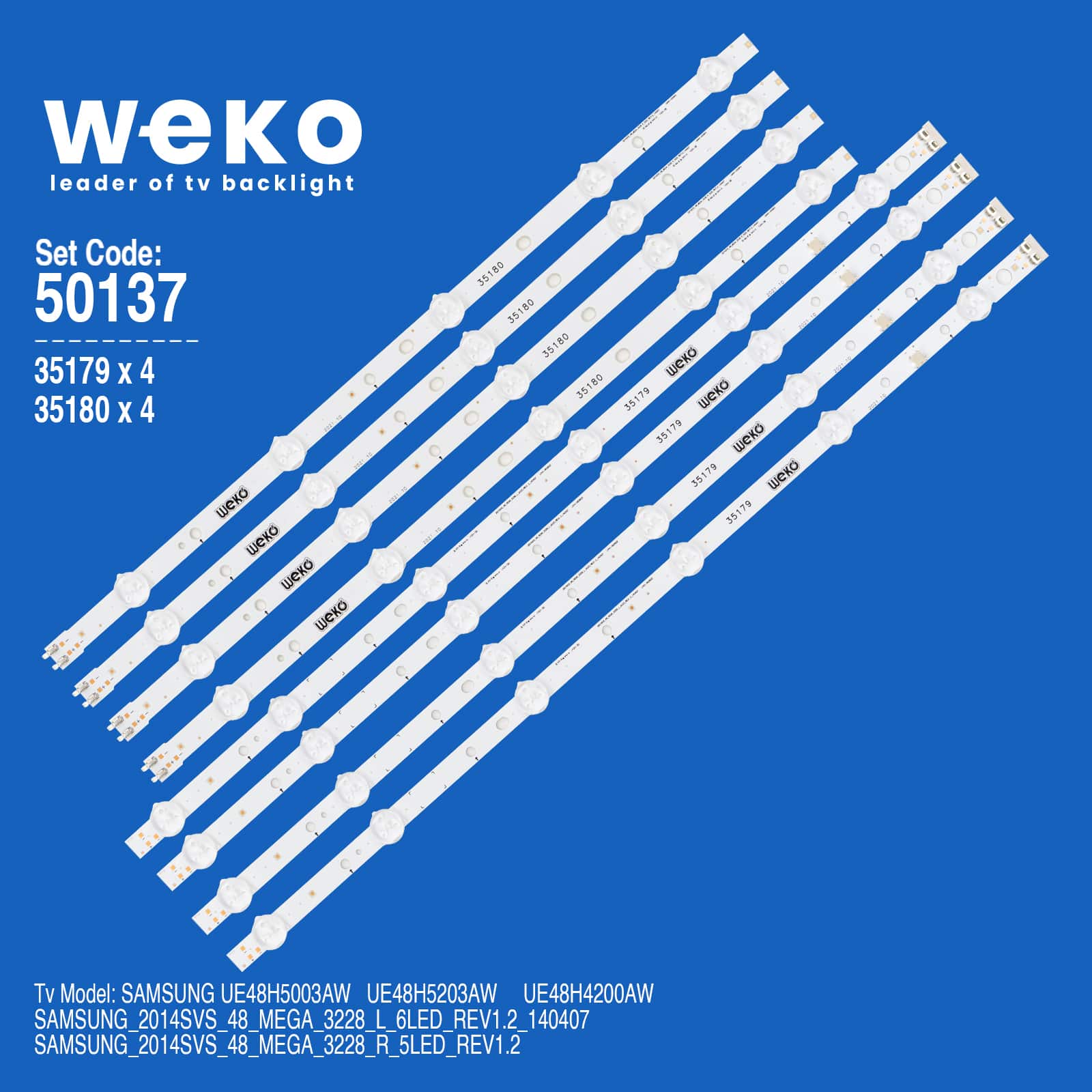 LED BAR SET SAMSUNG 48