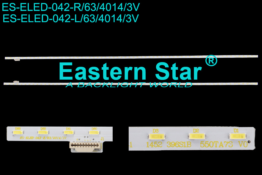 LED BAR SET SONY 55