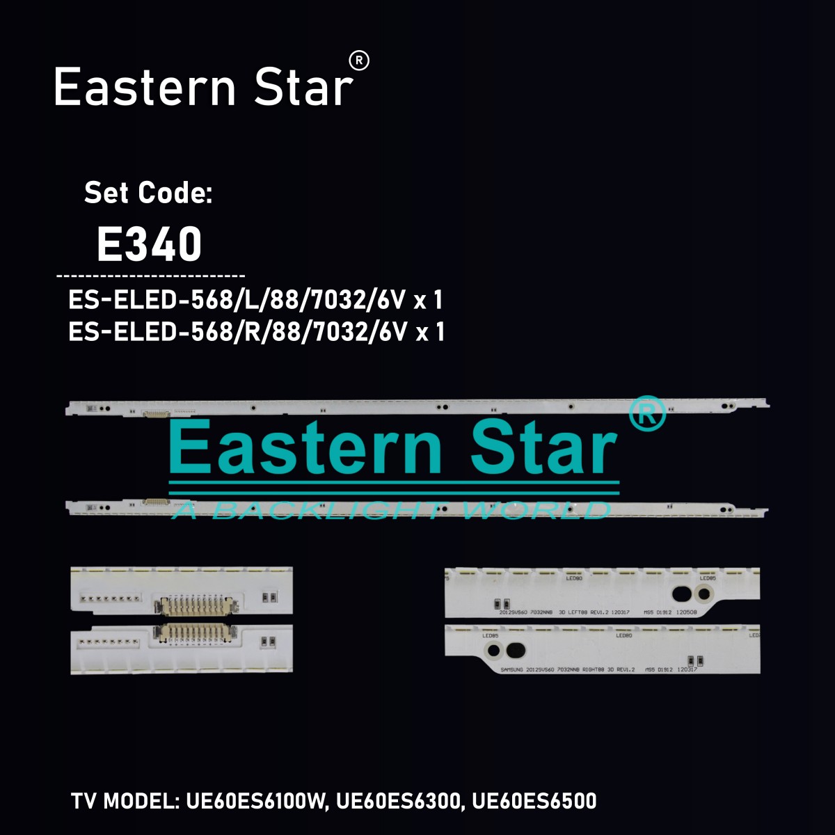 LED BAR SET SAMSUNG 60