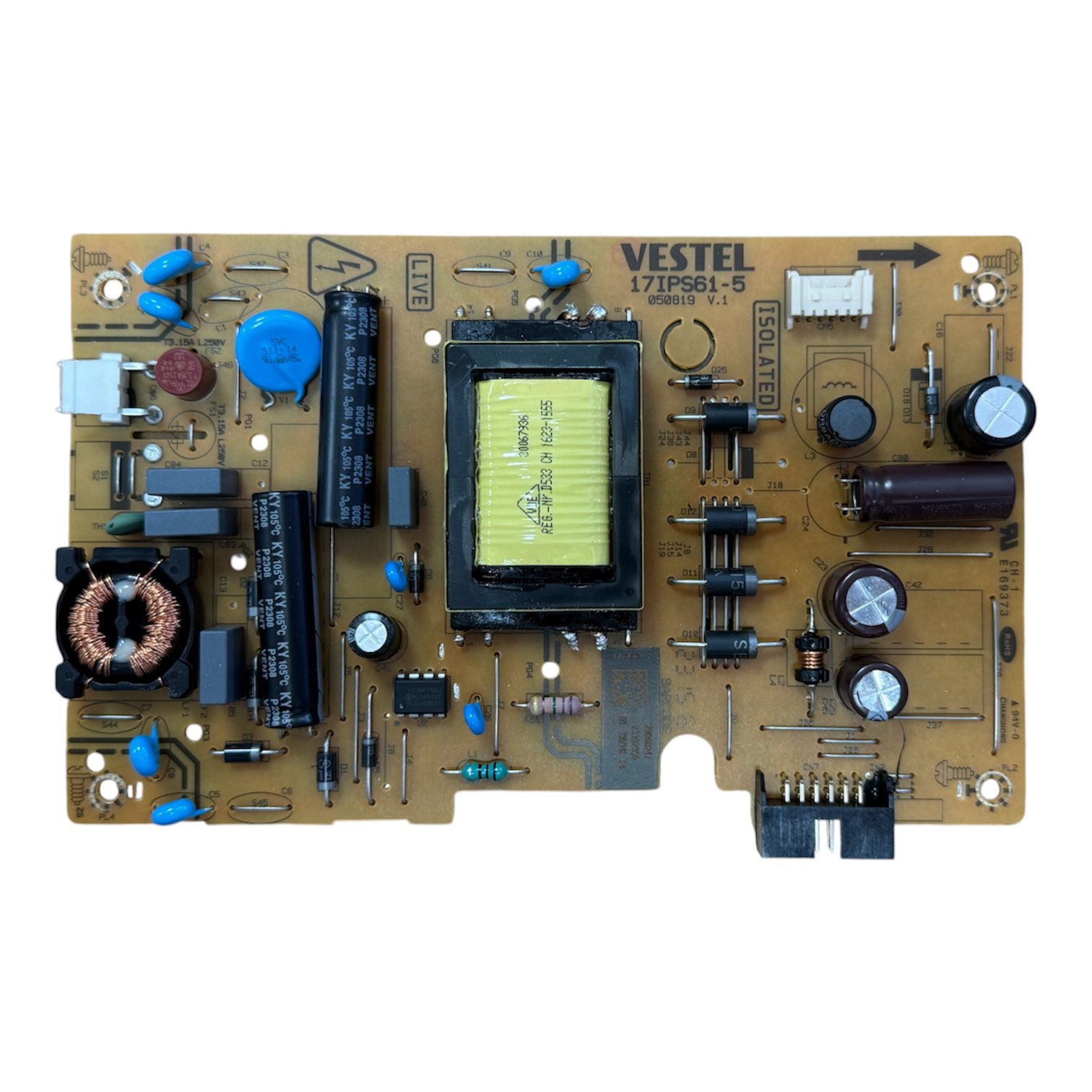 POWER BOARD VESTEL VES236WNVB-L4-N22  17IPS61-5,04 POWER BOARD VESTEL VES236WNVB-L4-N22  17IPS61-5,041116, V.1 28021747 23458333 TH118040 