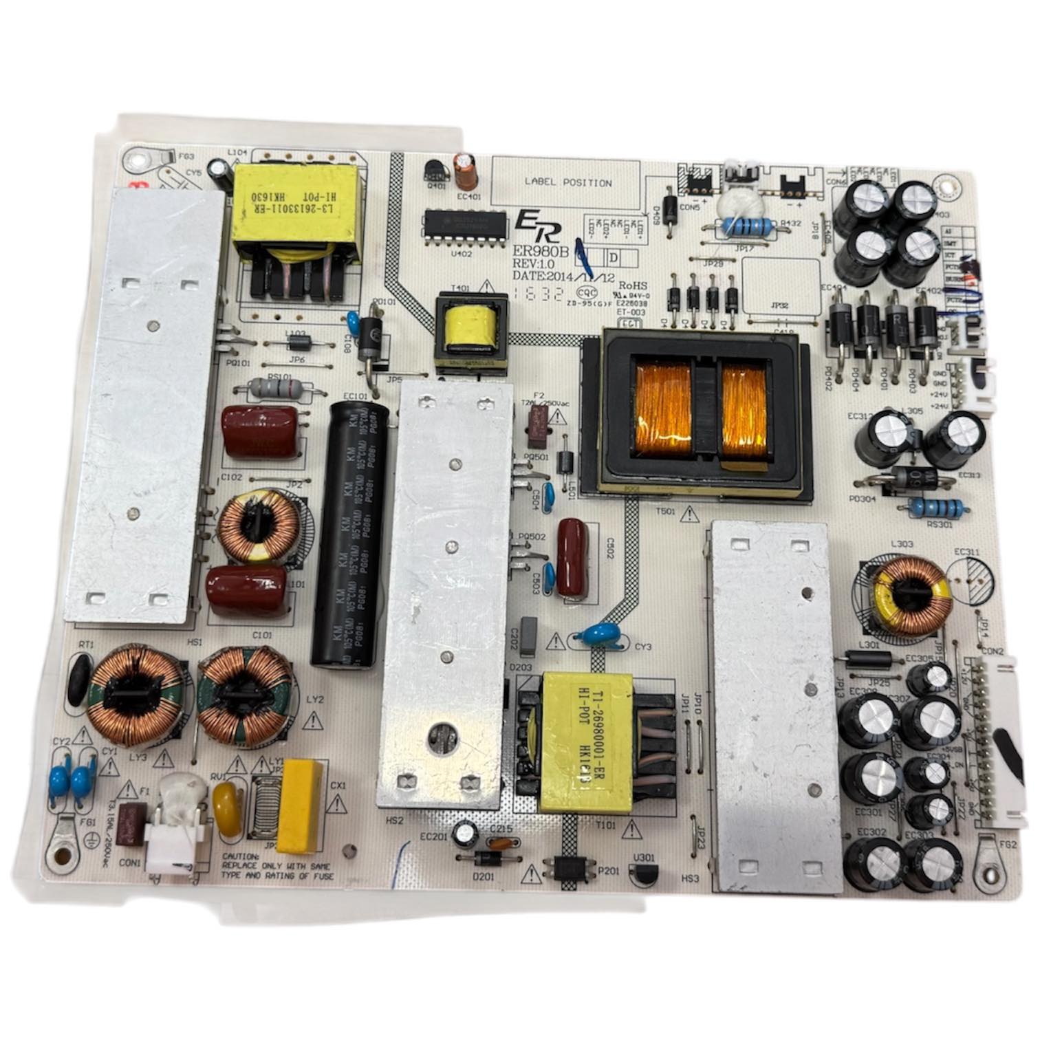 POWER  BOARD LG BAUHN 49UH620 HV490QUB26 47-602108 POWER  BOARD LG BAUHN 49UH620 HV490QUB26 47-6021086