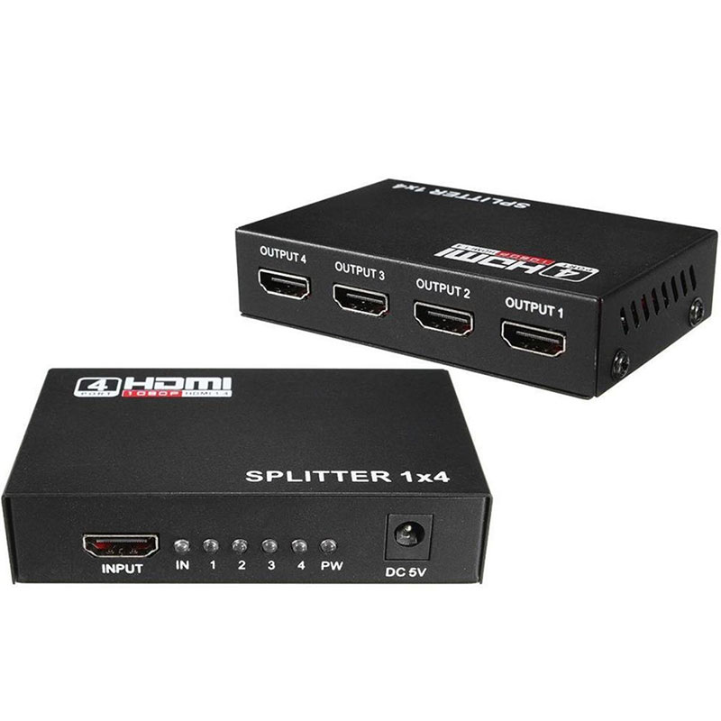 СПЛИТЕР HDMI 4 PORT FULLY G-538G 1.4V 1080P СПЛИТЕР HDMI 4 PORT FULLY G-538G 1.4V 1080P