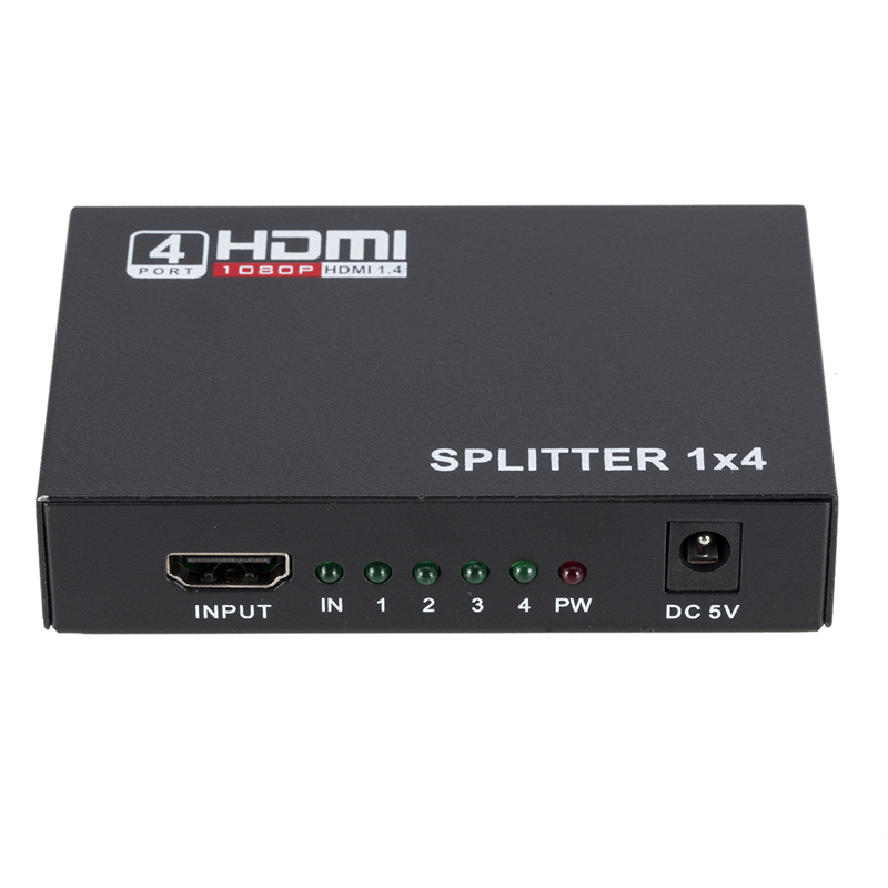 СПЛИТЕР HDMI POWERMASTER 1 КЪМ 4, HDMI 1.4V, 4K×2K СПЛИТЕР HDMI POWERMASTER 1 към 4, HDMI 1.4V, 4K×2K