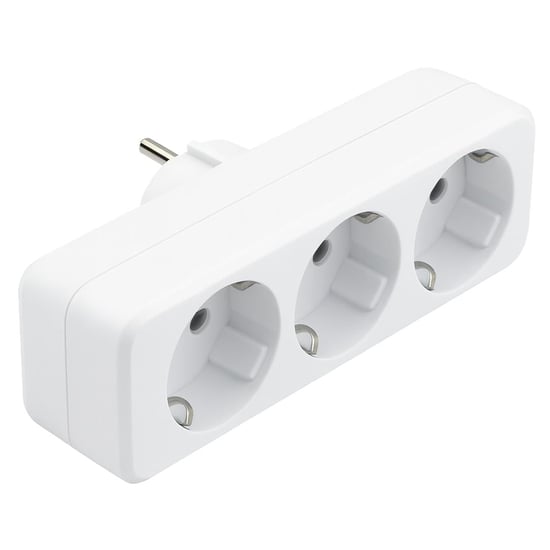 РАЗКЛОНИТЕЛ ЗА КОНТАКТ ШУКО 3-КА DE-PA РАЗКЛОНИТЕЛ ЗА КОНТАКТ ШУКО 3-ка 3600w 16a