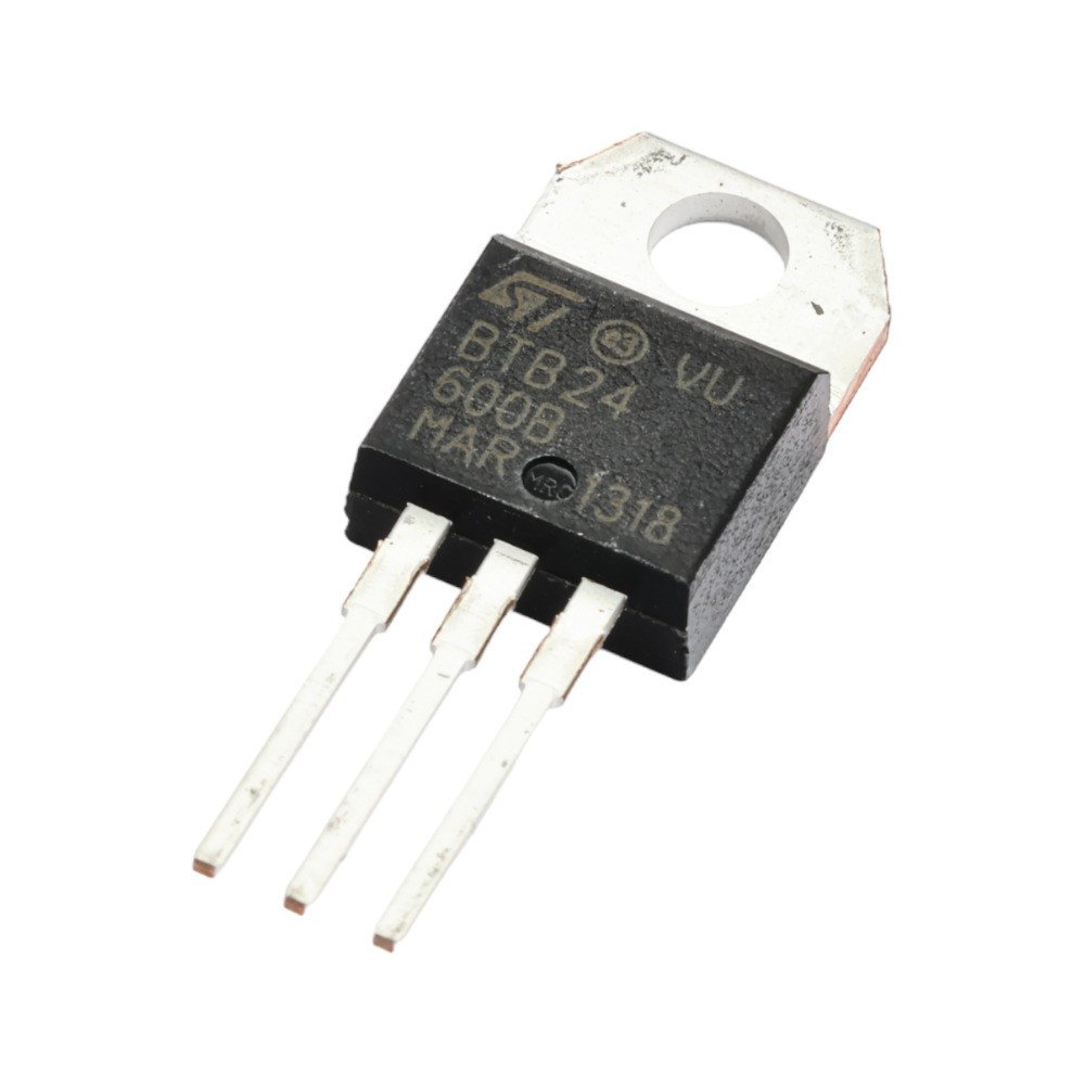 BTB24-600B TO-220 BTB24-600B TO-220 TRIAC 600V 25A(Tc=75°) Igt/Ih<100/<50mA