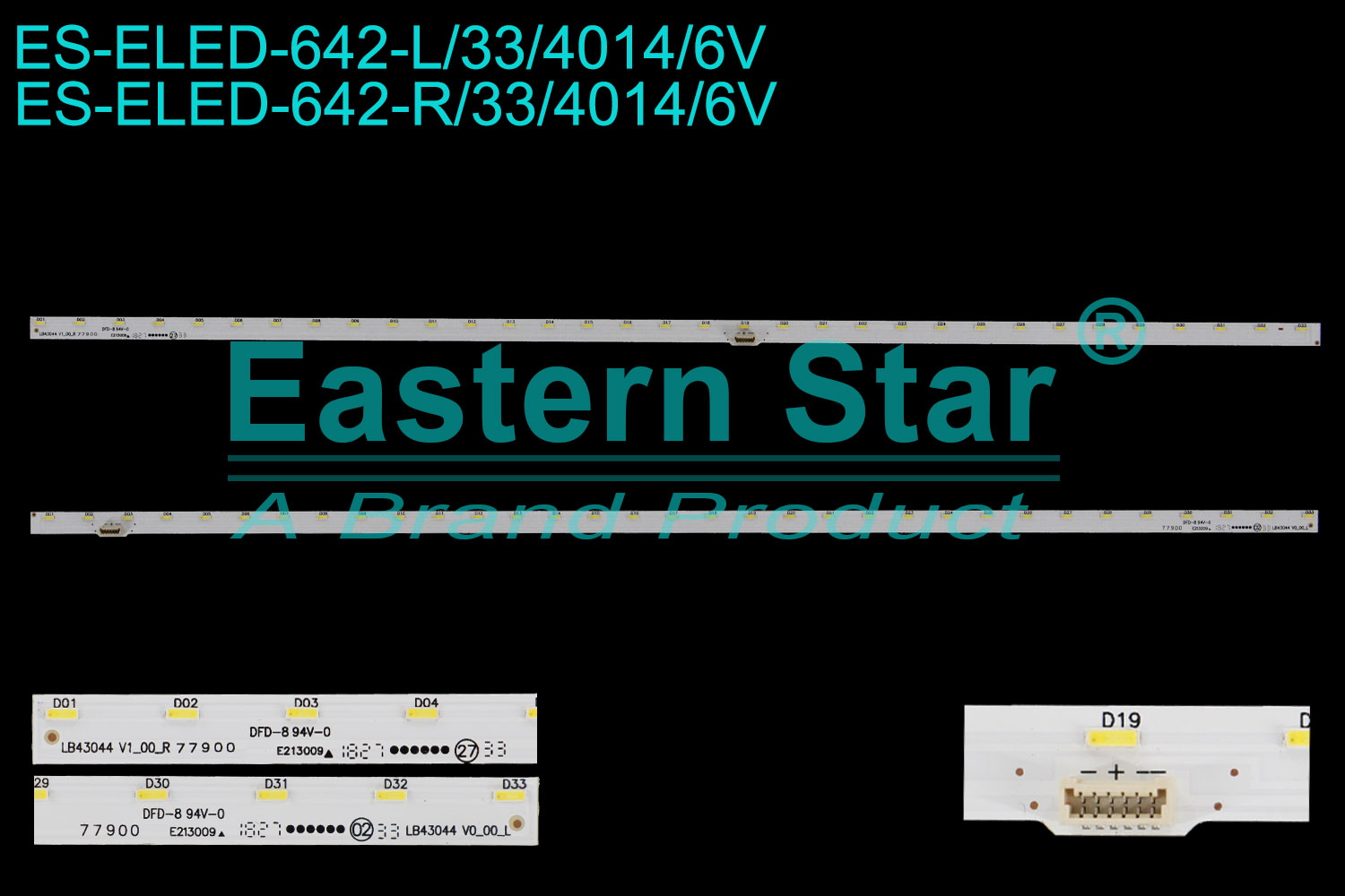  LED BAR SET SONY 43