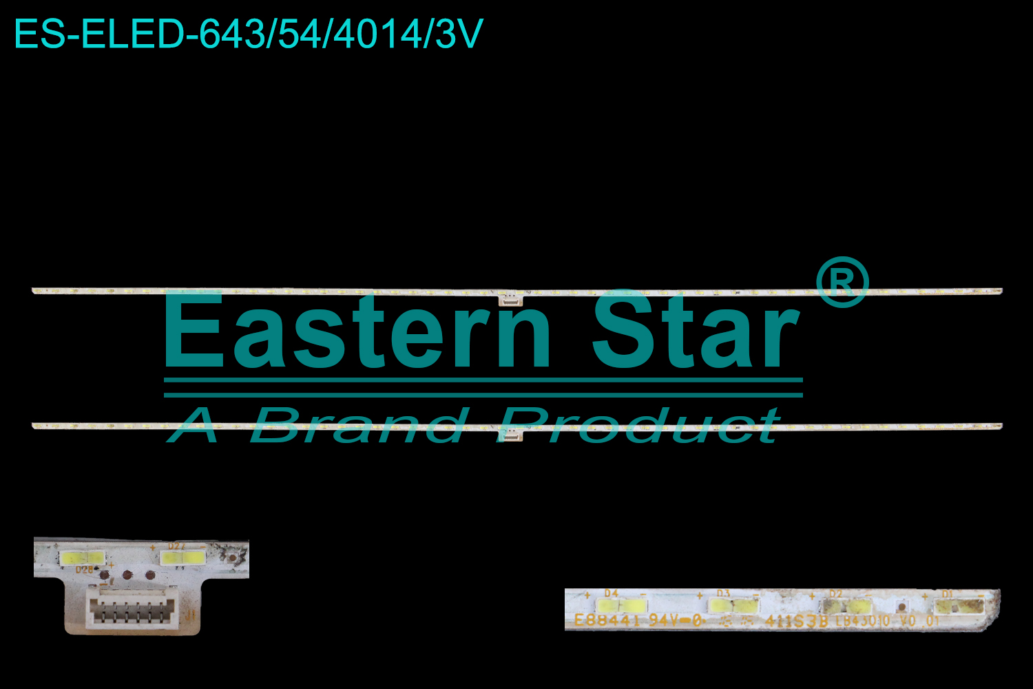  LED BAR SET SONY 43