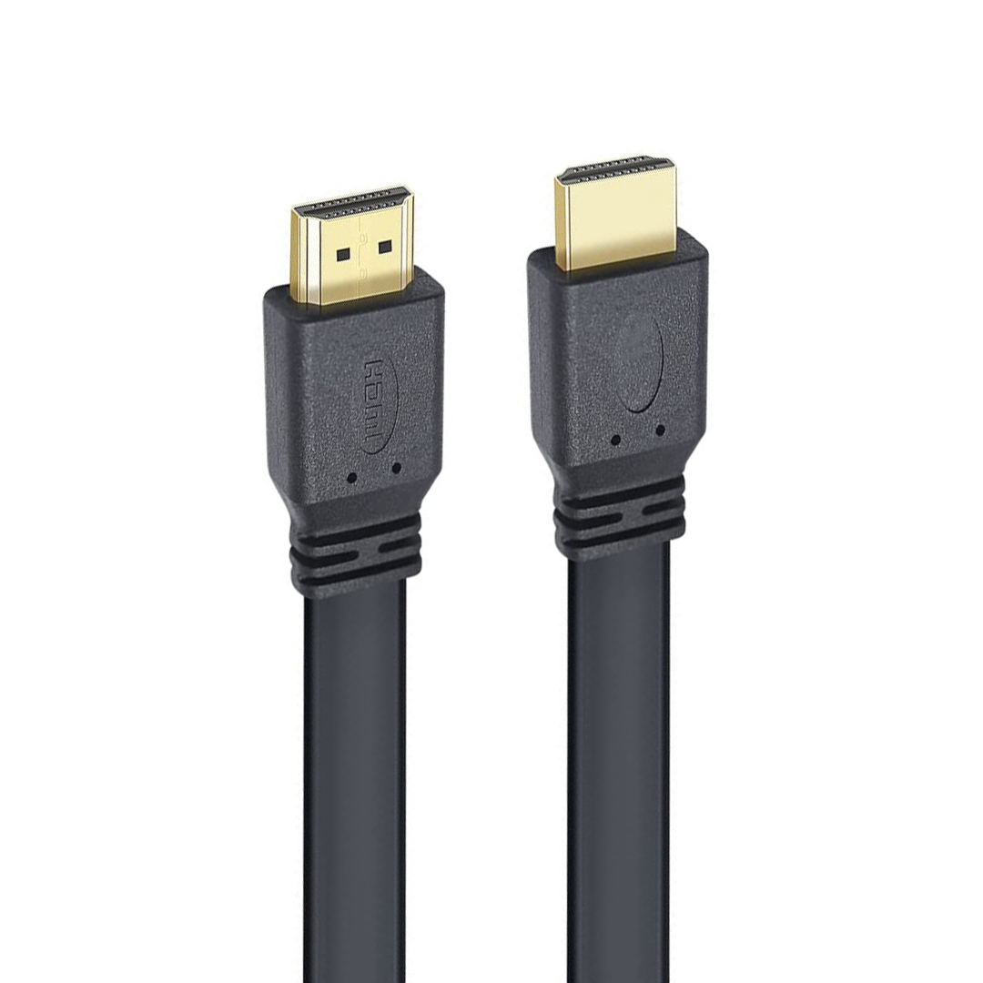 КАБЕЛ HDMI/HDMI 1.5M ПЛОСЪК POWERMASTER  КАБЕЛ HDMI/HDMI 1.5M ПЛОСЪК POWERMASTER 