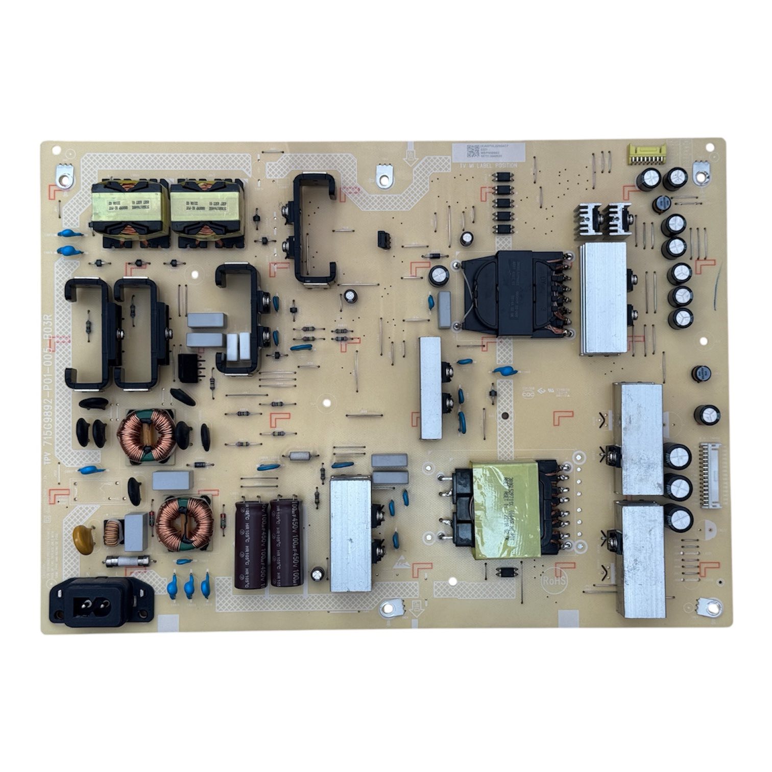 POWER BOARD PHILIPS 715G9892-P03-005-B03R 55OLED70 POWER BOARD PHILIPS 715G9892-P03-005-B03R 55OLED707/12 TPT550WR-PQLHQC.QS1D