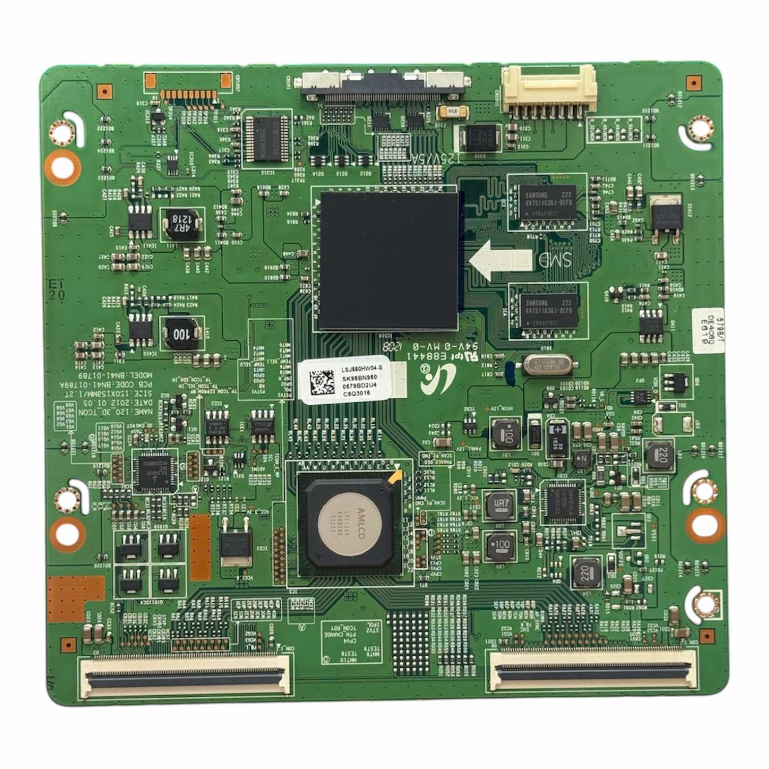 T-CON BOARD SAMSUNG LSJ550HW04-S BN95-00579B BN41- T-CON BOARD SAMSUNG LSJ550HW04-S BN95-00579B BN41-01789A
