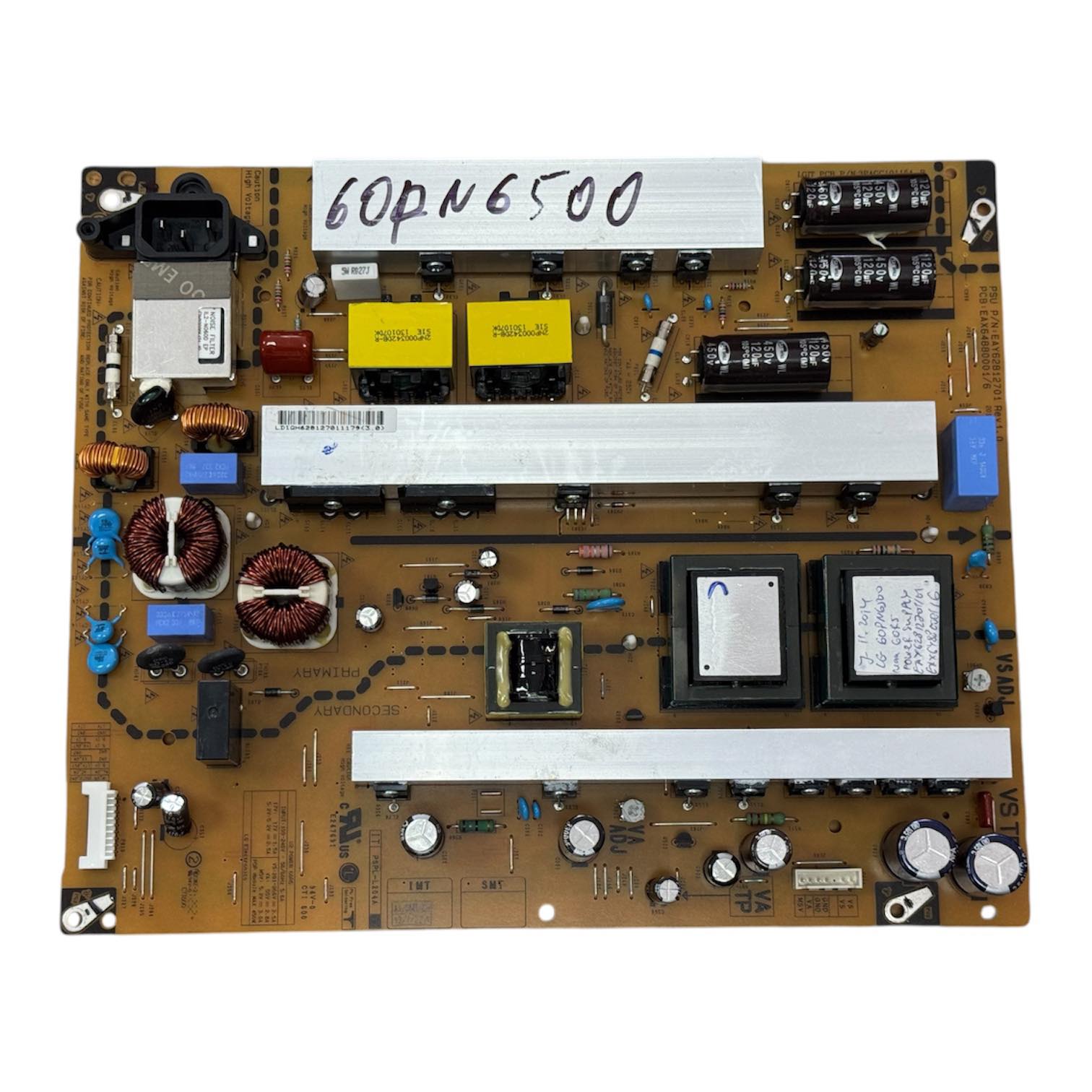 POWER  BOARD LG EAX64880001/6 60PN5300 60PN5700 60 POWER  BOARD LG EAX64880001/6 60PN5300 60PN5700 60PN6500 60PN6550